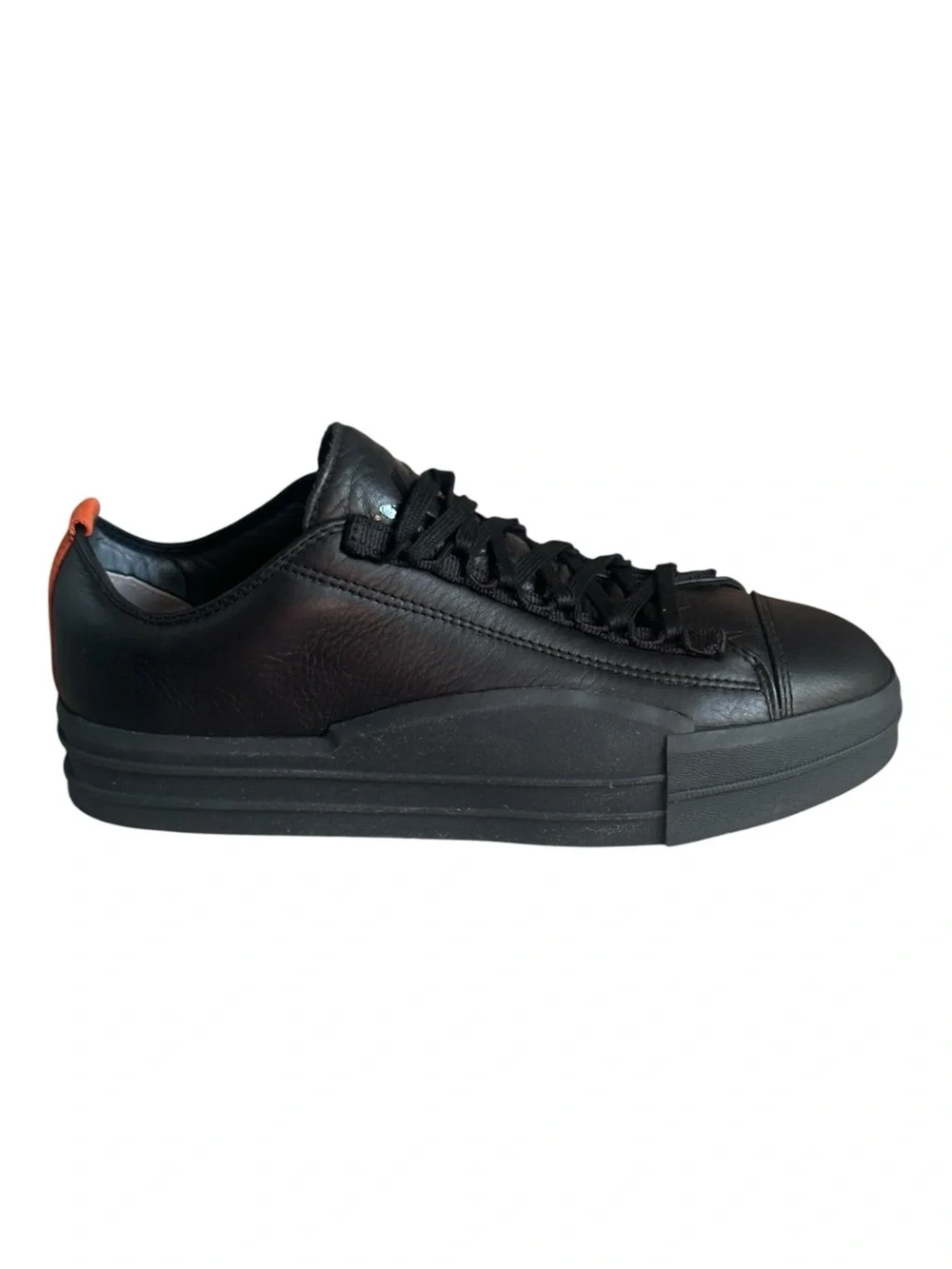 Y-3 Gazelle Black Leather Sneakers Yohji Yamamoto Women’s 6.5 HQ6510 Adidas NWB